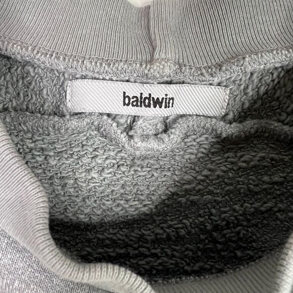 BALDWIN Women's XS Grey Sweatshirt Pullover Pockets‎ Long Sleeve - Picture 4 of 6